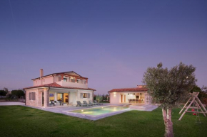 Villa Korat for 8 people in Central Istria with sauna & children playground